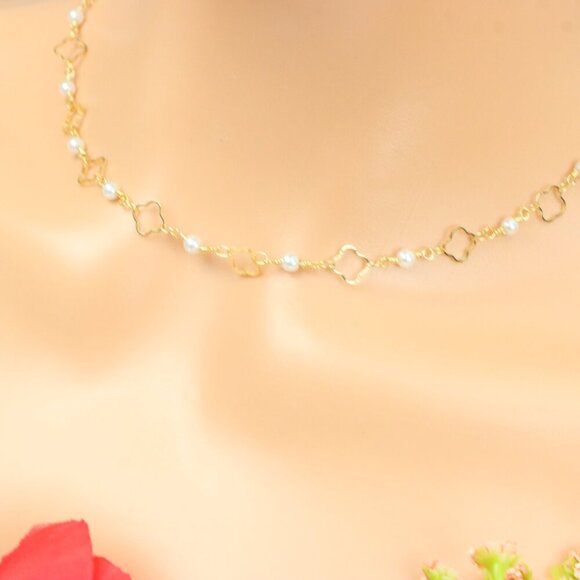 "Minimalist Necklace – Timeless, Elegant Jewelry for Her, MAR091612 - Picture 8 of 10